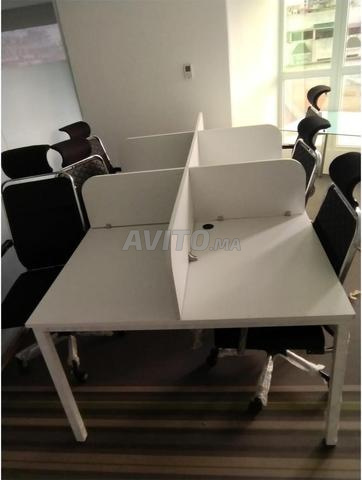 bureau multiposte 2 4 6 postes مكتب متعدد المقاعد