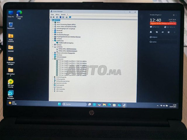 HP Laptop a vendre