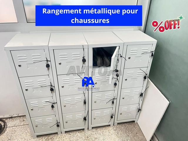 Vestiaire métallique 3 portes \ armoire rangement - 2