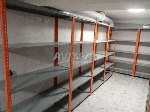 Rayonnage métallique industriel - 2