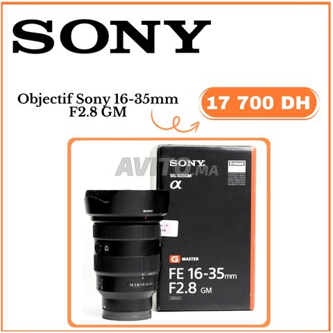 Objectif Sony 16-35mm F2.8 GM