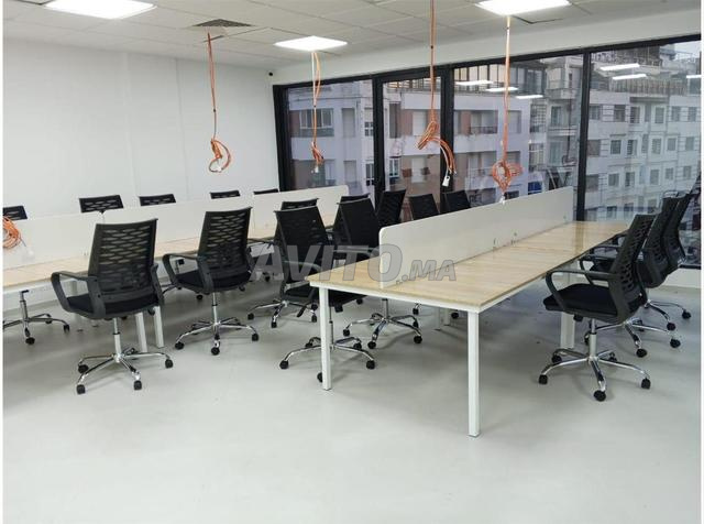 fabrication mobilier bureau 2 3 4 positon   fès - 2