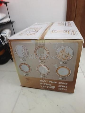 Ensemble d'assiettes Ren porcelaine 36 pieces - 2