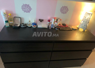 Commode Malm 6 tiroirs