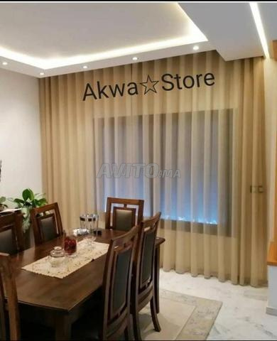 Rideaux Vague black out et le lain