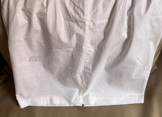 Jupe blanche courte Camaïeu