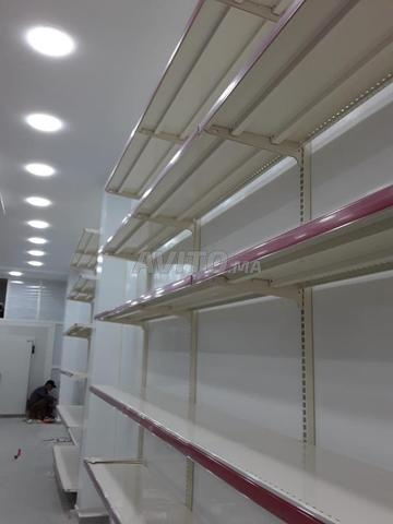 rayonnage supermarché bon qualité