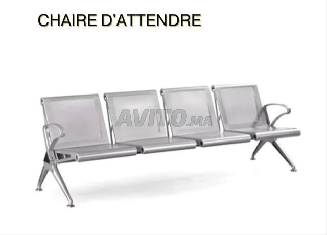 les banquette inox pour salle d'attente