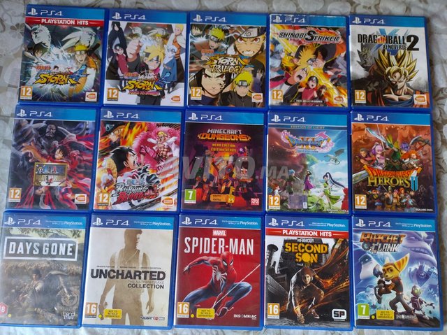 jeux CD play 4 