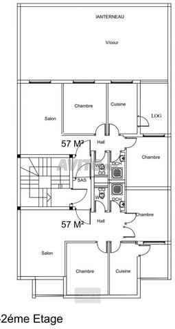Appartement à vendre 57 m² à Salé - 2