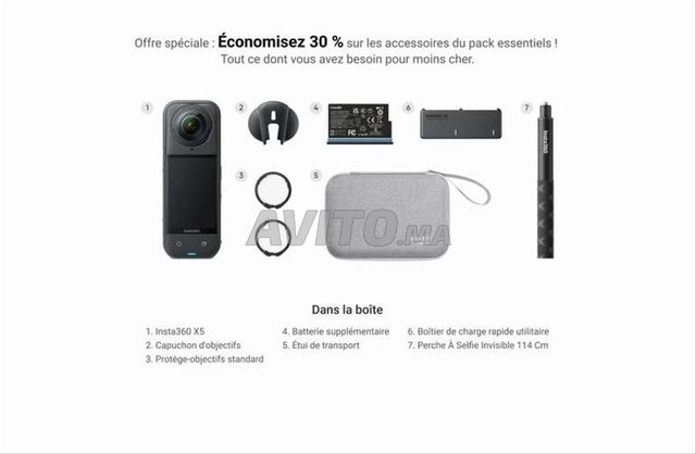Pack essentiel Caméra d'action