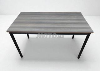 Table de formation finition noir métallisé 120x60