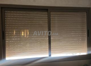 Deux  fenêtre aluminium 