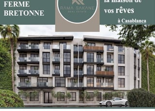 Des studios à vendre 38 m² à Casablanca