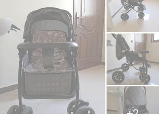 Poussette comme neuve