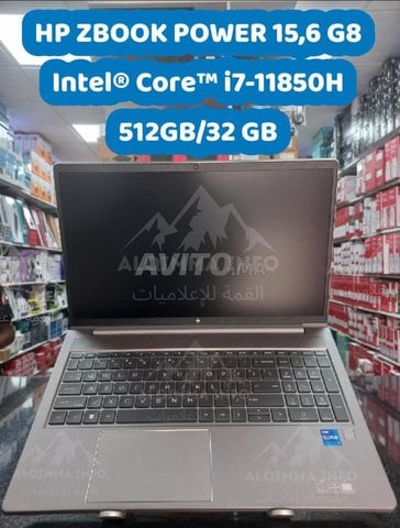 HP ZBook Power G8 i7-11850H 32Go 512SSD T1200