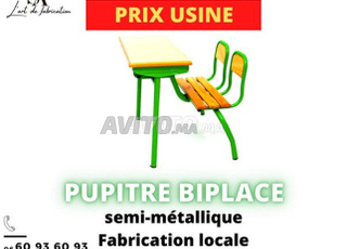 Tables pupitres