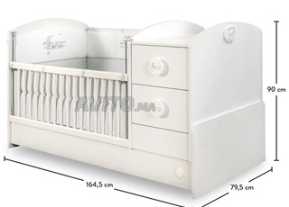 lit Bébé CILEK évolutif  