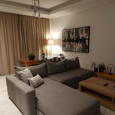 salon moderne en U