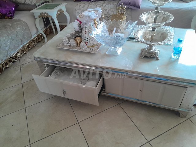 table basse de Luxe avec 4 tiroires