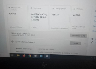 Hp Elite Book i5 7th gen 