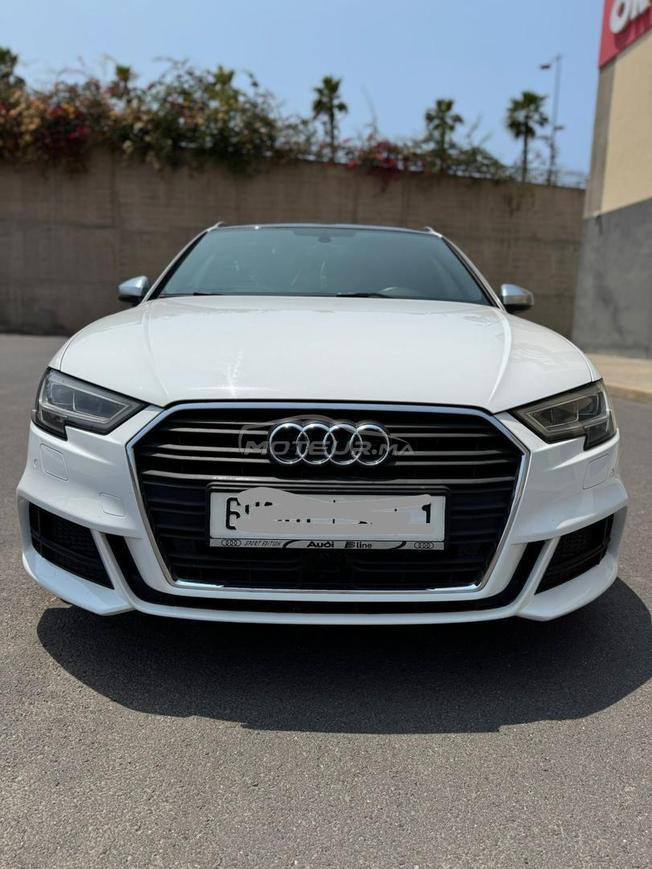 Audi A3 Diesel Manuelle 2017 à Casablanca