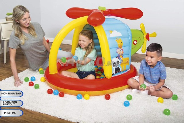 Jeu Gonflable Hélicoptère Pour Enfants