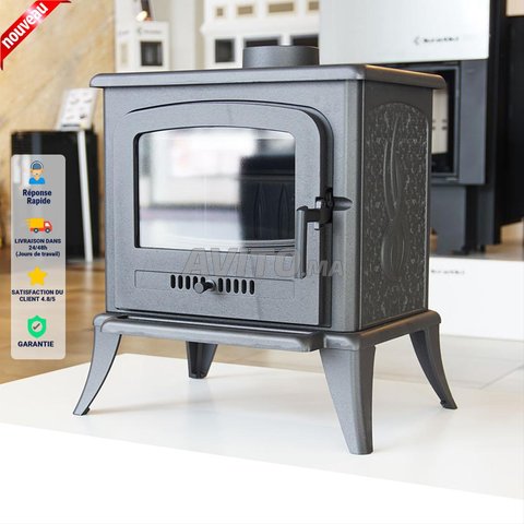 Poêle À Bois Luxe - Style Traditionnel 5 KW