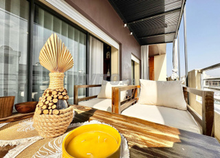 Dernier étage plein sud 160m2