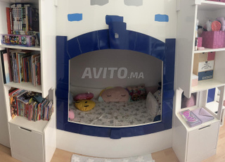 Lits superposés château 