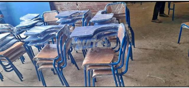 Chaise semi métallique taille adulte - 2