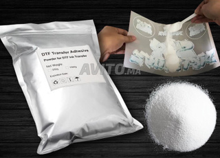 Poudre blanche pour transfert DTF – 1kg