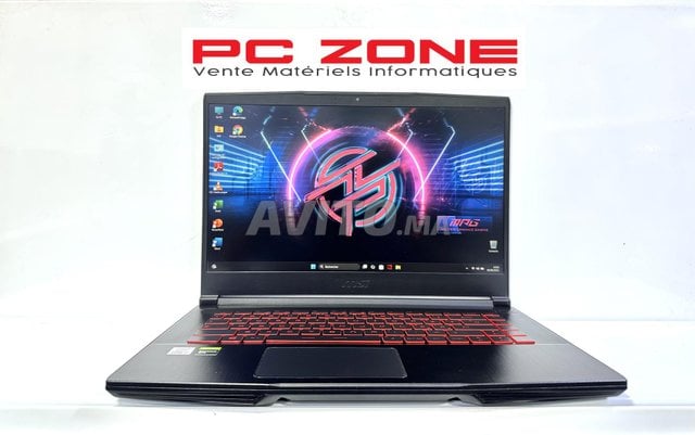 MSI GF63 / i7 10EME GEN  16Go 512SSD  GTX 1650 MAX
