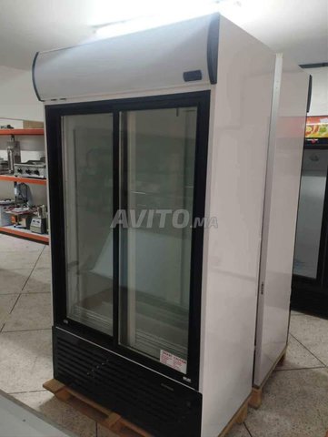  Vitrine Réfrigérée 2 Portes – Double Capacité