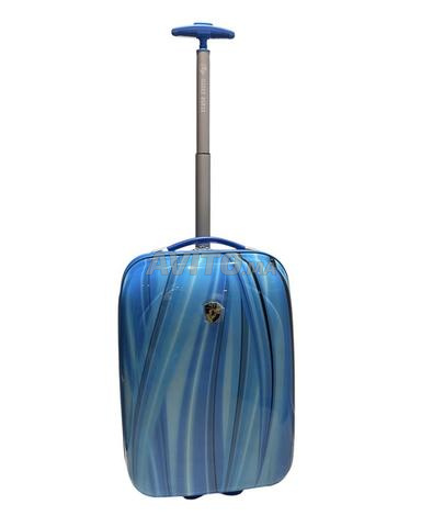 Valise HEYS bleue à motifs importée des USA - 2