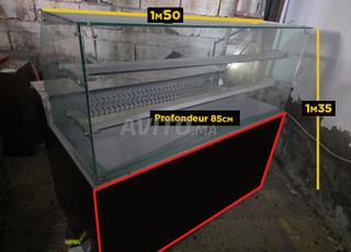 Vitrine réfrigérée 3 niveaux
