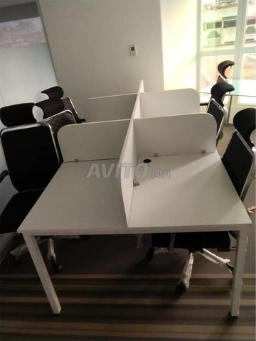 Bureau Multiposte 2 4 6 Postes مكتب متعدد المقاعد