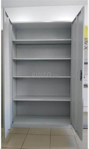 fabrication mobilier métallique clapet et armoire 