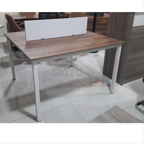Bureau partagé 2/4/6 postes – banc multipostes