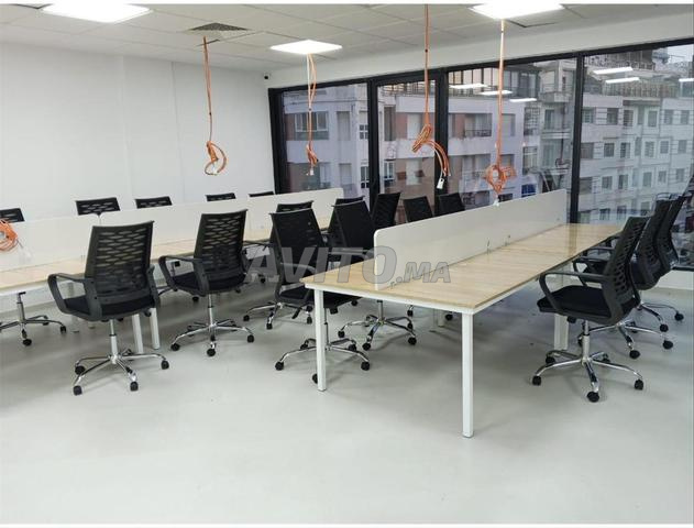 fabrication mobilier bureau 2 3 4 positon   fès - 2