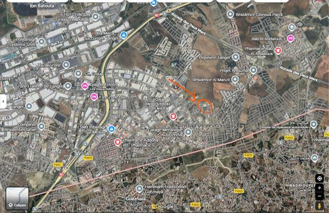 أرض محفظة 117 متر في المنطقة الصناعية كزناية