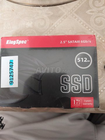 ssd 512GB  dans l emballage 