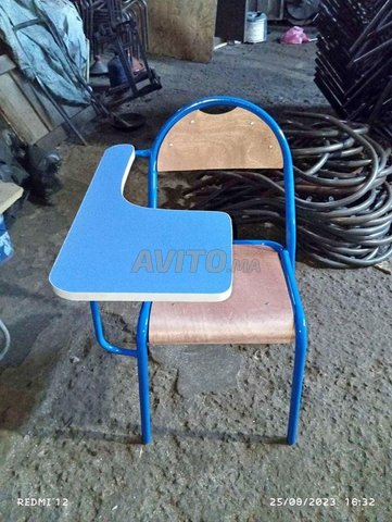 Chaise de formation\table scolaire double places