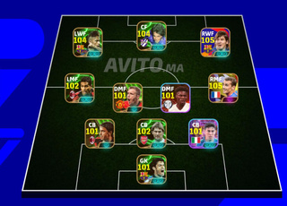 حساب eFootball 2025 🔥 فرقة قوية (3180 rate )