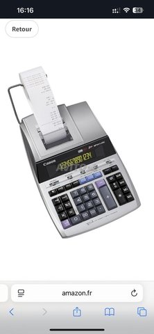 Calculatrice imprimante canon