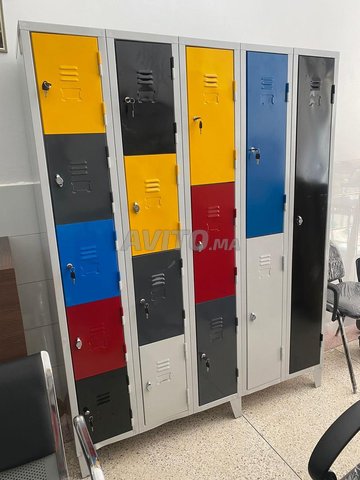vestiaires métallique léger avec 1\2\3\4 porte