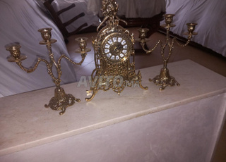 ساعة نحاسية مع 02حسكات