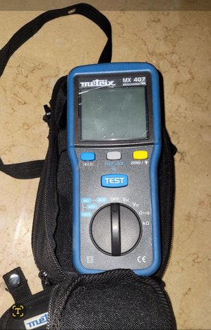  métrix mx407 Contrôleur isolement 