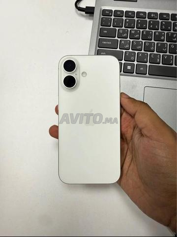iphone 16 officiel blanc 128gb 98🔋 comme ´neuf 