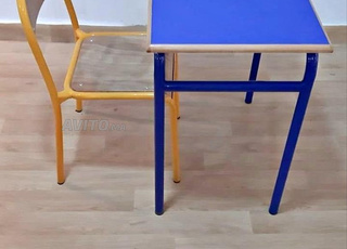 table pédagogique semi-métallique